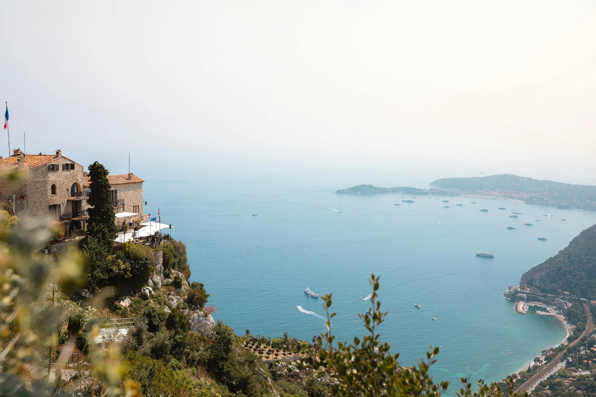 Mediterranean view from Èze